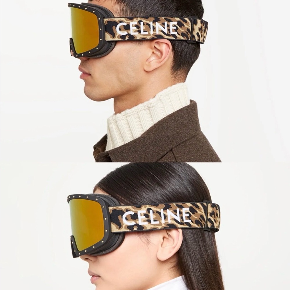 Celine Ski Goggles - Black and Gold - Picture 2 of 4